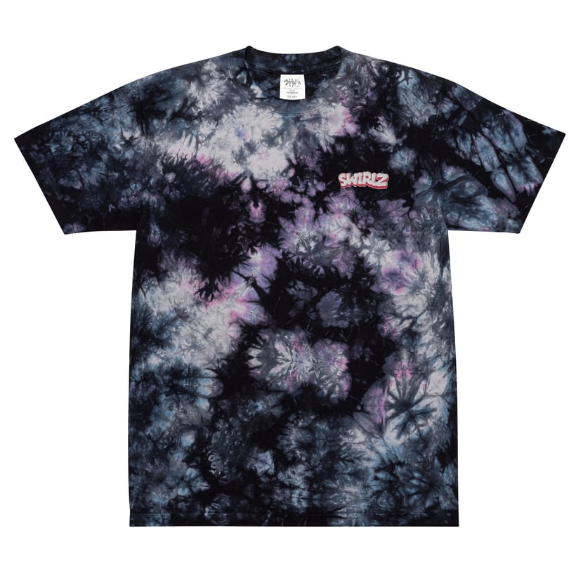 Official Swirlz tie-dye shirt product photo